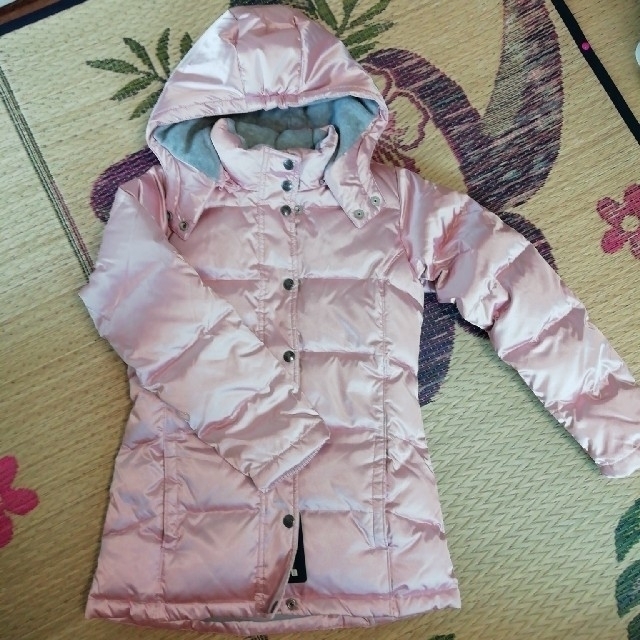 GAP160cmギャップ暖かパウダーピンクダウンコート（新品） キッズ/ベビー/マタニティのキッズ服女の子用(90cm~)(コート)の商品写真