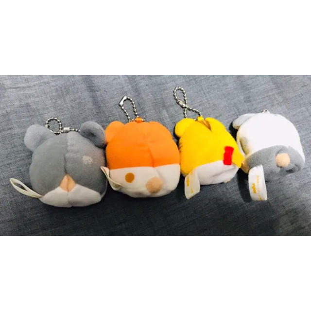 ハム太郎 ぬいぐるみキーホルダー マスコットの通販 by まるこ ハム太郎 ぬいぐるみキーホルダー マスコットの通販 by まるこ