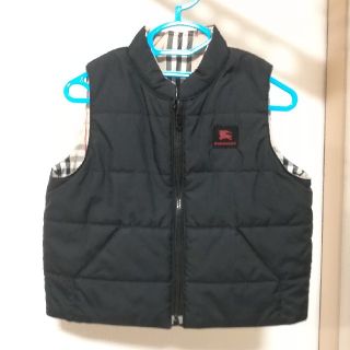 バーバリー(BURBERRY)の値下げ★バーバリー　ダウンベスト　ノバチェック　90　80(ジャケット/上着)