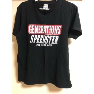 ジェネレーションズ(GENERATIONS)のGenerations ツアーTシャツ 2016 黒(アイドルグッズ)