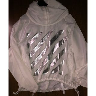 オフホワイト(OFF-WHITE)のoff-white ウインドブレーカー ナイロンパーカー (ナイロンジャケット)