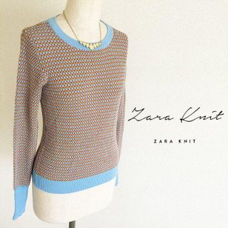 ザラ(ZARA)のZARA☆秋物バイカラーニット(ニット/セーター)