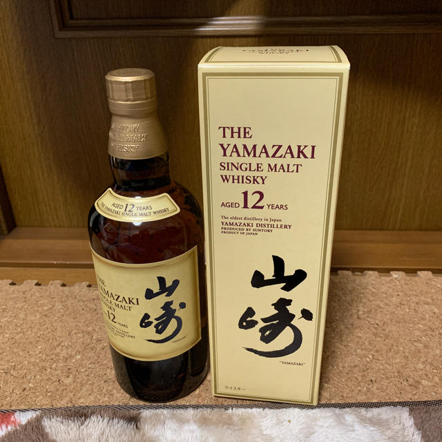 サントリー山崎12年、マイレージ、箱付き