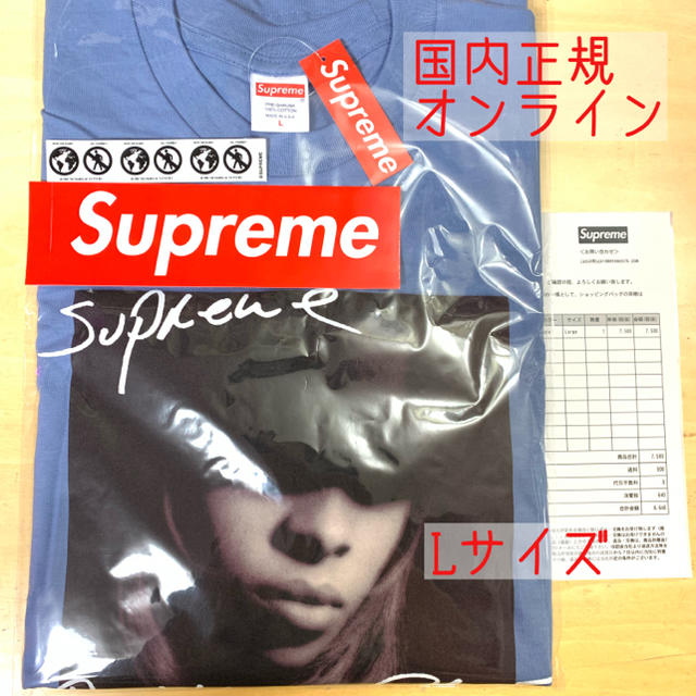 国内正規 SUPREME Mary J Tee Lサイズ Slate Tシャツ