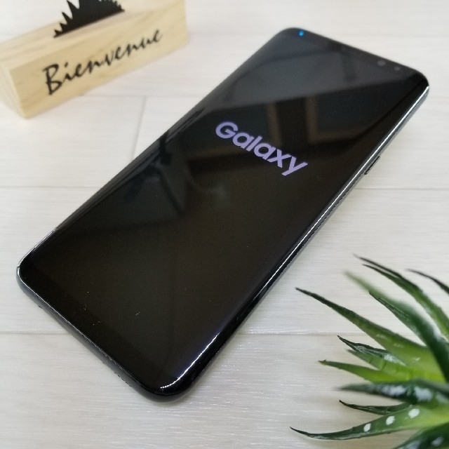 極美品★ドコモ Galaxy S8＋ SC-03J Black SIMフリー 1