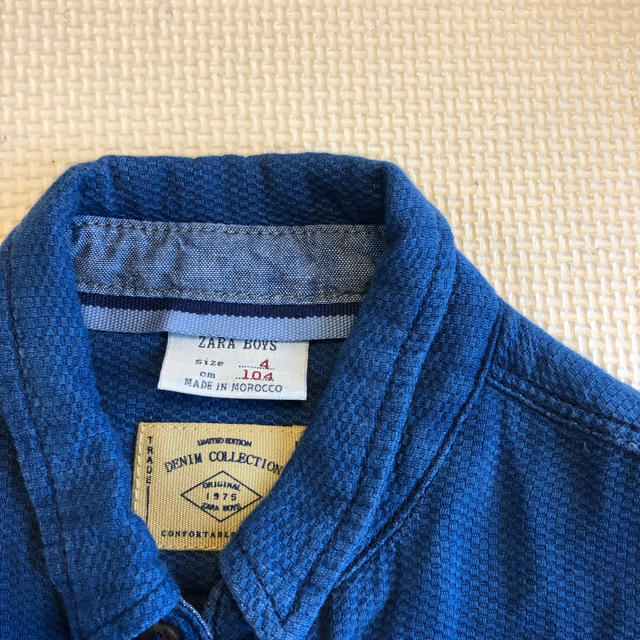 ZARA KIDS(ザラキッズ)のZARA KIDS シャツ キッズ/ベビー/マタニティのキッズ服男の子用(90cm~)(ブラウス)の商品写真