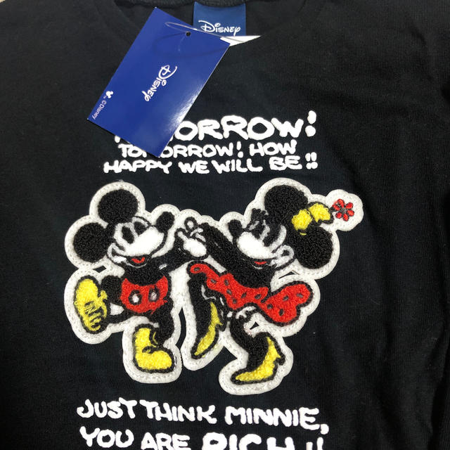 Disney(ディズニー)の新品タグ付き♡ミッキーミニーTシャツ2枚セット キッズ/ベビー/マタニティのキッズ服女の子用(90cm~)(Tシャツ/カットソー)の商品写真