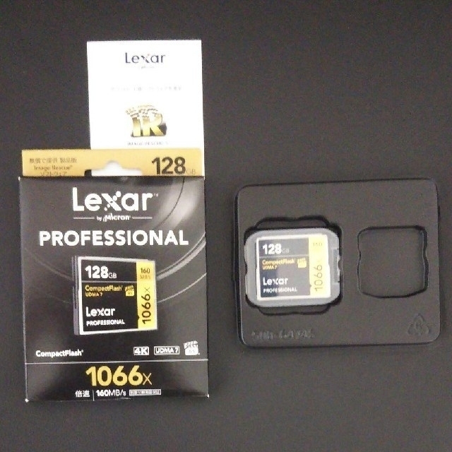 コンパクトフラッシュ Lexar 128GB + SanDisk 32GB