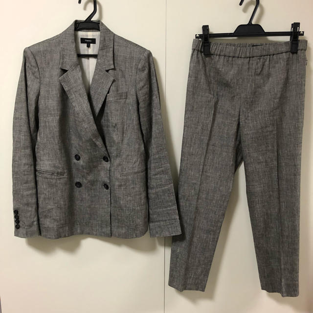 theory(セオリー)のTheory ジャケット パンツ セットアップ スーツ レディースのフォーマル/ドレス(スーツ)の商品写真