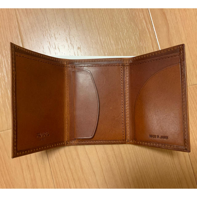 PRESSo キャッシュレス財布 モカ メンズのファッション小物(折り財布)の商品写真