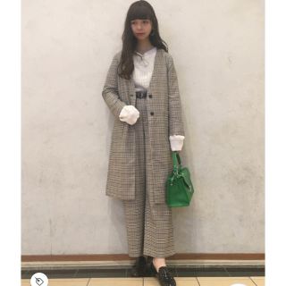 ローリーズファーム(LOWRYS FARM)の新品 LOWRYS FARM TRムジガラワイドパンツ(カジュアルパンツ)