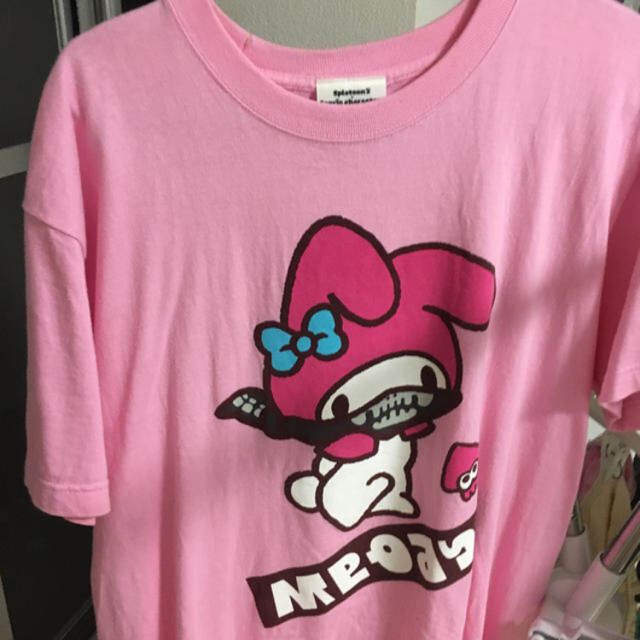 マイメロディ - スプラトゥーン サンリオ コラボ マイメロ T マイメロディ - スプラトゥーン サンリオ コラボ マイメロ T