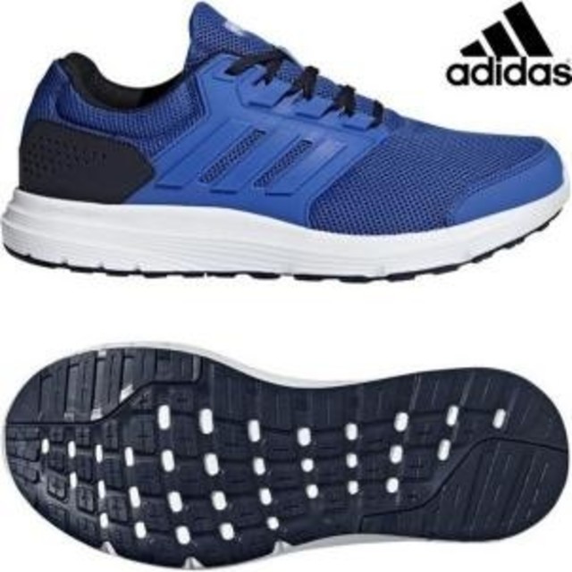 adidas(アディダス)のadidas 26cm アディダス ランニングシューズ ブルー 新品 スニーカー メンズの靴/シューズ(スニーカー)の商品写真
