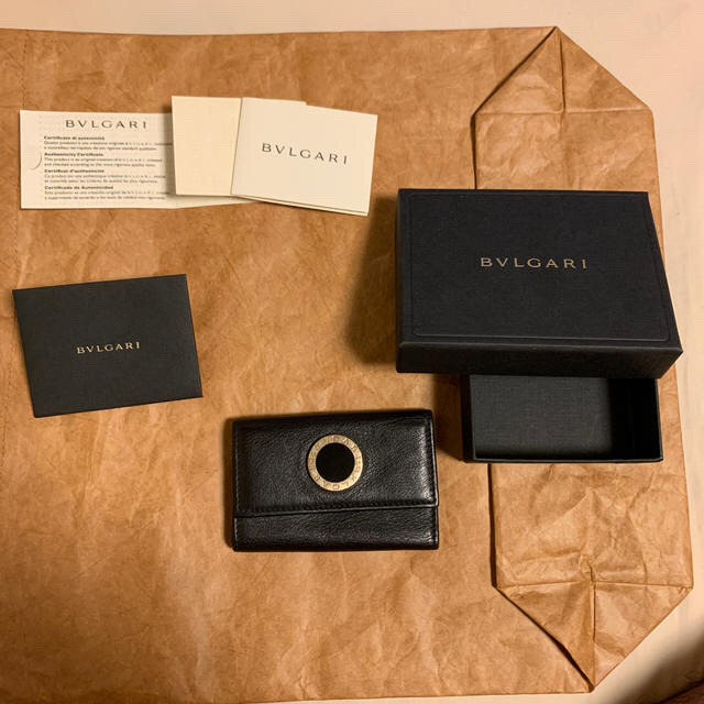 BVLGARI - BVLGARI 6連キーケース(ブラック) by Nero's shop｜ブルガリならラクマ 