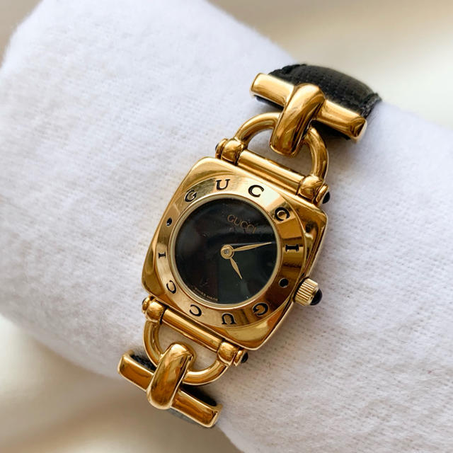Gucci - 【稼働品】【良品】GUCCI◆ビンテージ◆レディース 腕時計の通販 by Loved_gather⌘|グッチならラクマ