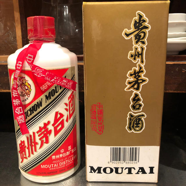 茅台酒 古酒 中国酒 未開封 箱付き 500ml 66プルーフ