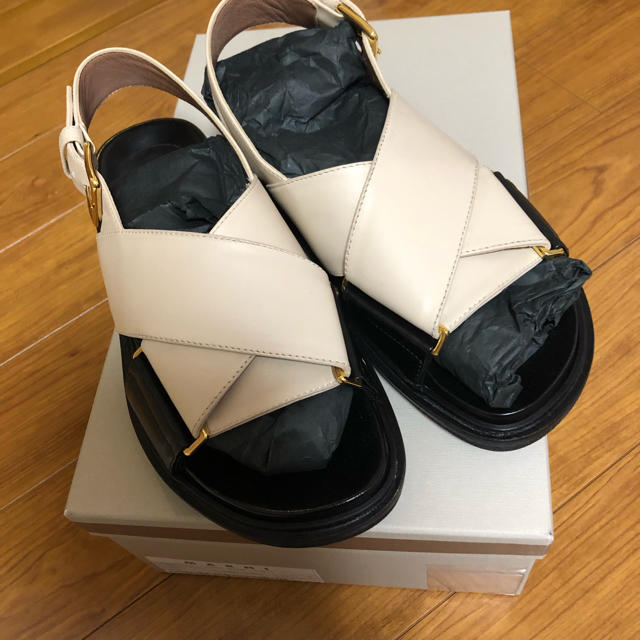 Marni(マルニ)の 【marl様専用】美品 MARNIジャパン フスベットサンダル レディースの靴/シューズ(サンダル)の商品写真