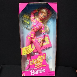 バービー(Barbie)のバービー人形(海外版)☆Workin'out Barbie(1996)(アメコミ)