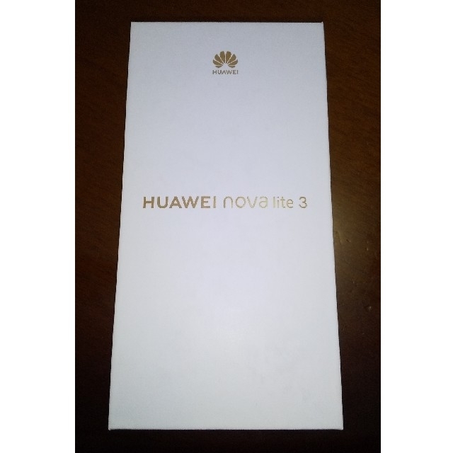 HUAWEI／ファーウェイ nova lite 3 オーロラブルー