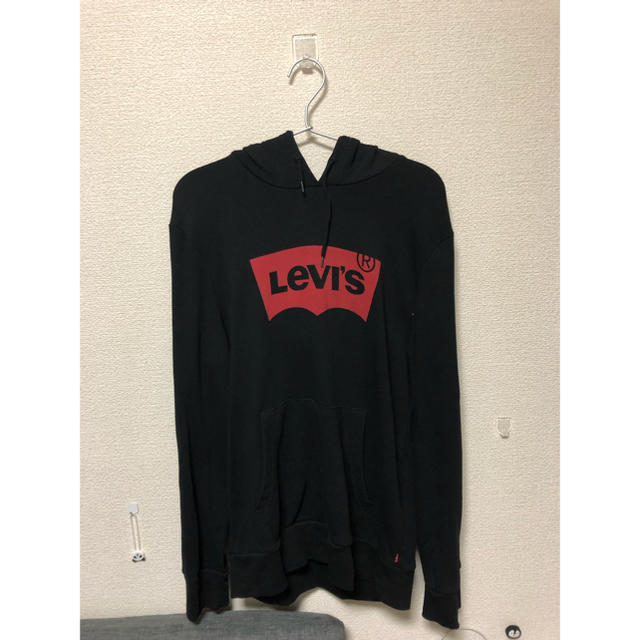 Levi's(リーバイス)のリーバイス パーカー Sサイズ  Black メンズのトップス(パーカー)の商品写真