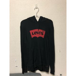 リーバイス(Levi's)のリーバイス パーカー Sサイズ  Black(パーカー)