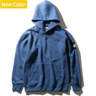 ザノースフェイス(THE NORTH FACE)のノースフェイス スクエアロゴフーディー NT61835 XL インディゴ ID(パーカー)