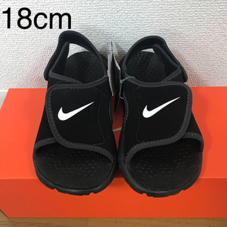 ナイキ(NIKE)のNIKE ナイキ キッズ サンダル 18cm(サンダル)