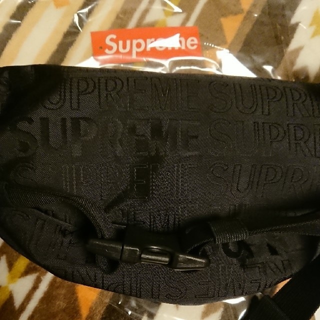 supreme19SSウェストバッグ黒 新品未使用