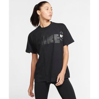 サカイ(sacai)のサイズXL nike sacai Tシャツ カラー ブラック 新品未使用(Tシャツ(半袖/袖なし))