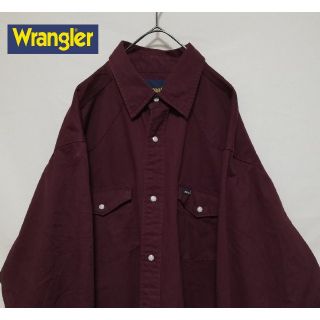 ラングラー(Wrangler)のWrangler ビックシルエット XL コットン  ウエスタンシャツ(シャツ)