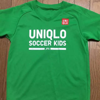 ユニクロ(UNIQLO)のサッカー Tシャツ 120サイズ☆ユニクロ(その他)