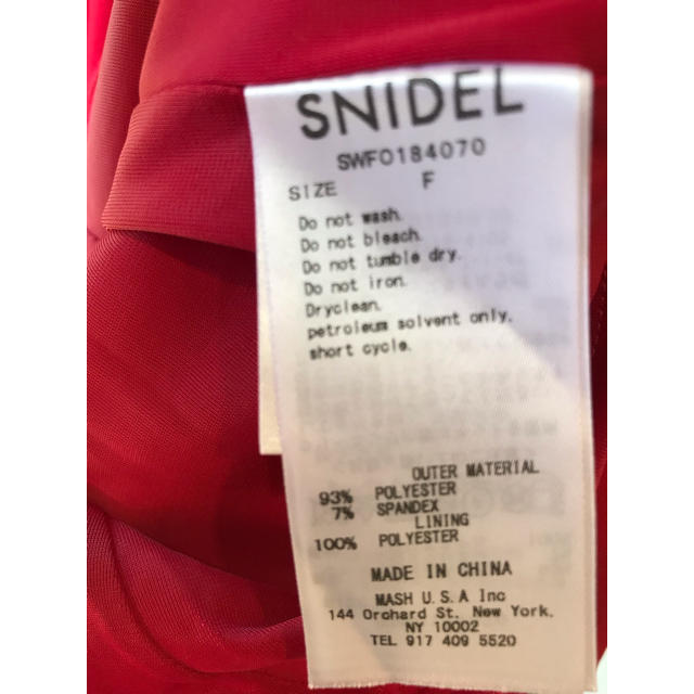 SNIDEL(スナイデル)の専用です レディースのワンピース(ひざ丈ワンピース)の商品写真