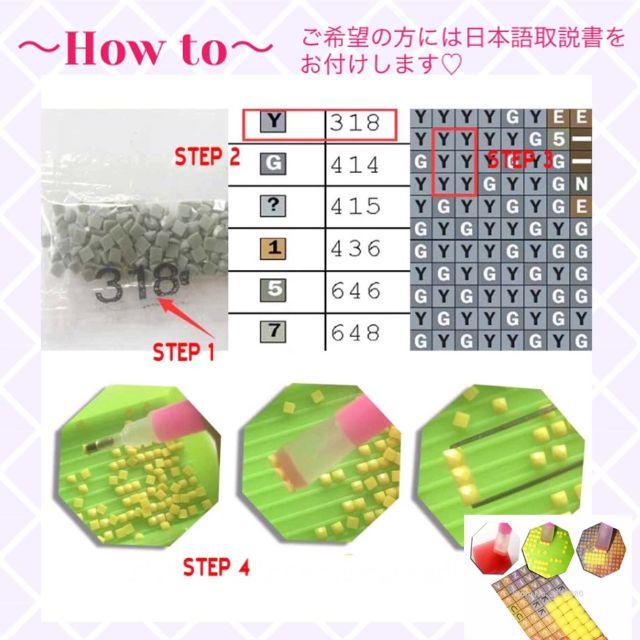 額装デザイン】FA-434 額縁まで美しくビーズで作れるダイヤモンド ...