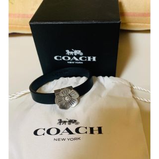 コーチ(COACH)のcoachのレザーブレスレット(ブレスレット/バングル)