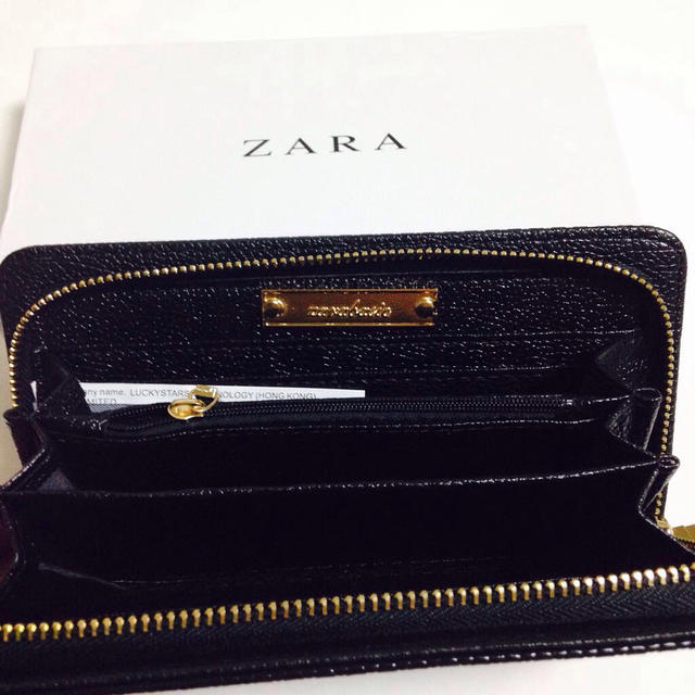 ☆新品☆ZARA◎長財布◆黒♧男女兼用