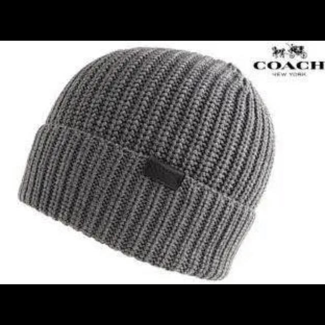 Coach コーチ Coach メンズ 帽子 キャップ ニット帽 グレーの通販 By プロフィールは必ず読んでください 113r コーチならラクマ