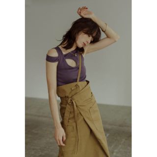 トゥデイフル(TODAYFUL)の【美品】little $uzie/Crossing Design Tank(タンクトップ)