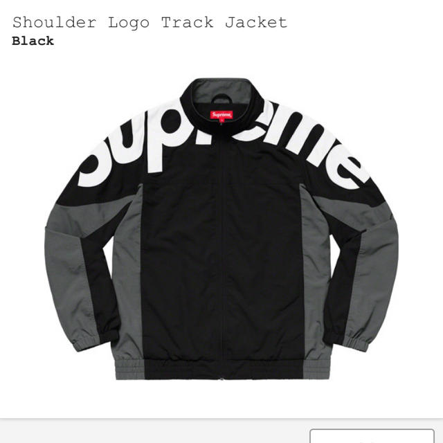 メンズsupreme shoulder logo jacket