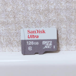 サンディスク(SanDisk)のマイクロSDXCカード 128GB(その他)