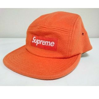 シュプリーム(Supreme)のSupreme　シュプリーム×ロロピアーナ　キャップ　オレンジ　美品(キャップ)