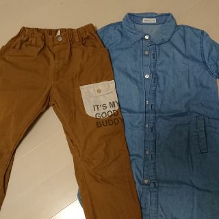 ブランシェス(Branshes)のbranshes デニムシャツ&パンツ(ジャケット/上着)