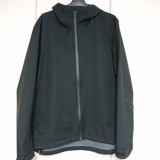 ユニクロ(UNIQLO)のユニクロ ブロックテックパーカー XL 黒(マウンテンパーカー)