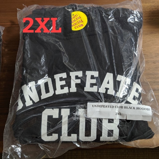 anti social social club undefeated フーディー