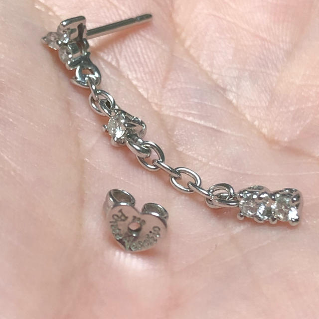 k18WG ポンテヴェキオ ダイヤ 0.39ct ピアス