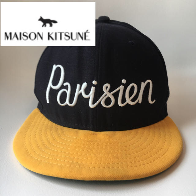 MAISON KITSUNE'(メゾンキツネ)のメゾンキツネ ベースボールキャップ ストリート メンズの帽子(キャップ)の商品写真