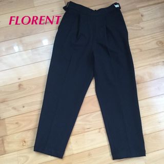 FLORENT 2017AW フロントジップパンツ 32