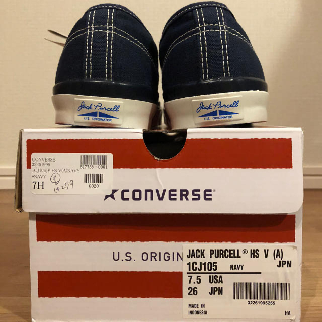 CONVERSE(コンバース)の新品 CONVERSE コンバース ジャックパーセル メンズの靴/シューズ(スニーカー)の商品写真