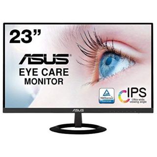 エイスース(ASUS)のASUS フレームレスモニター23インチ IPS VZ239HR(PC周辺機器)