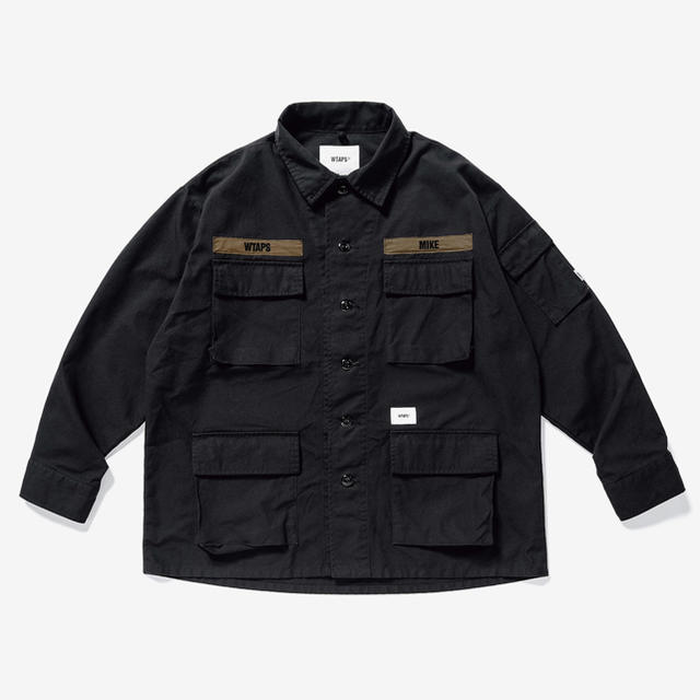 19aw wtaps JUNGLE LS /SHIRT. COTTON