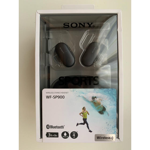 SONY Bluetoothイヤホン 防水 WF-SP900